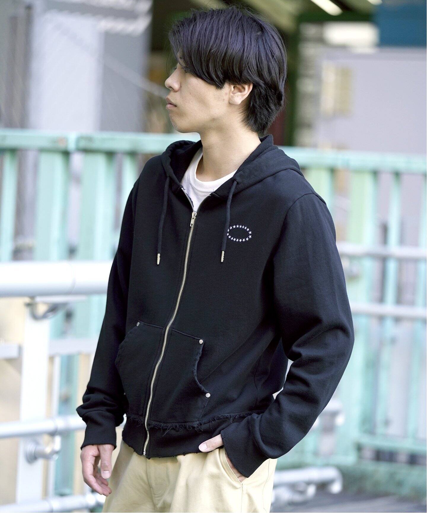 AFB / エーエフビー】DISTRESSED ZIP HOODIE（パーカー）｜PULP 
