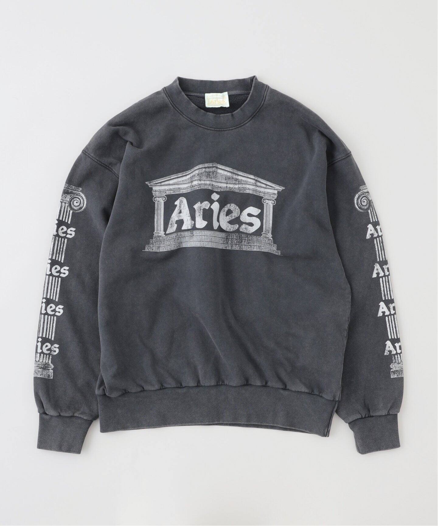 ARIES / アリーズ】AGED ANCIENT COLUMN SWEAT（スウェット）｜PULP  