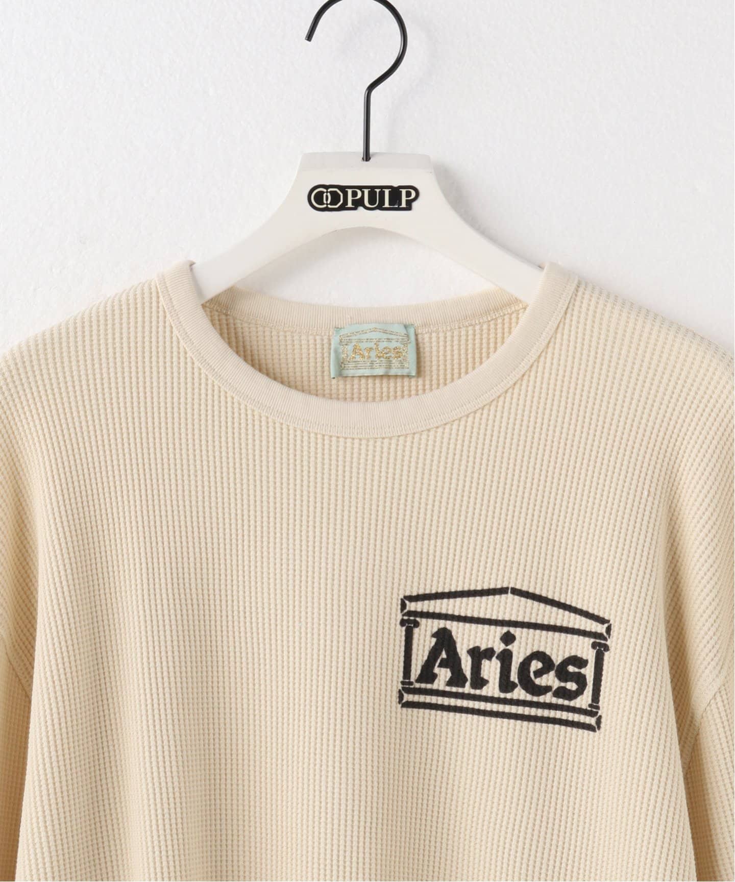 Aries Tシャツ （パープル）Lサイズ ARIES(アリーズ) / ロゴプリントTシャツ/S/コットン/マルチ