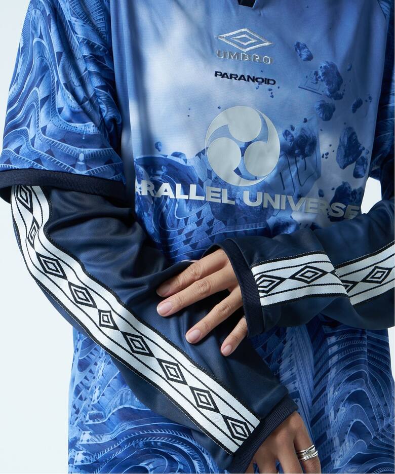 UMBRO / アンブロ × PARANOID / パラノイド】OVERLAP L/S GAME SHIRT 