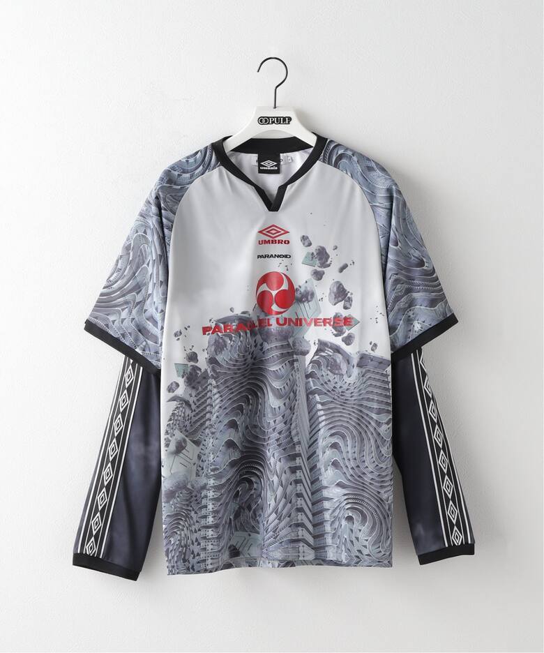 UMBRO / アンブロ × PARANOID / パラノイド】OVERLAP L/S GAME SHIRT 