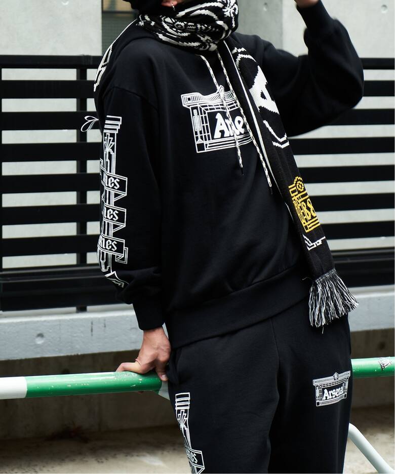 ARIES × ARSENAL】COLUMN HOODIE（パーカー）｜PULP（パルプ）の通販 