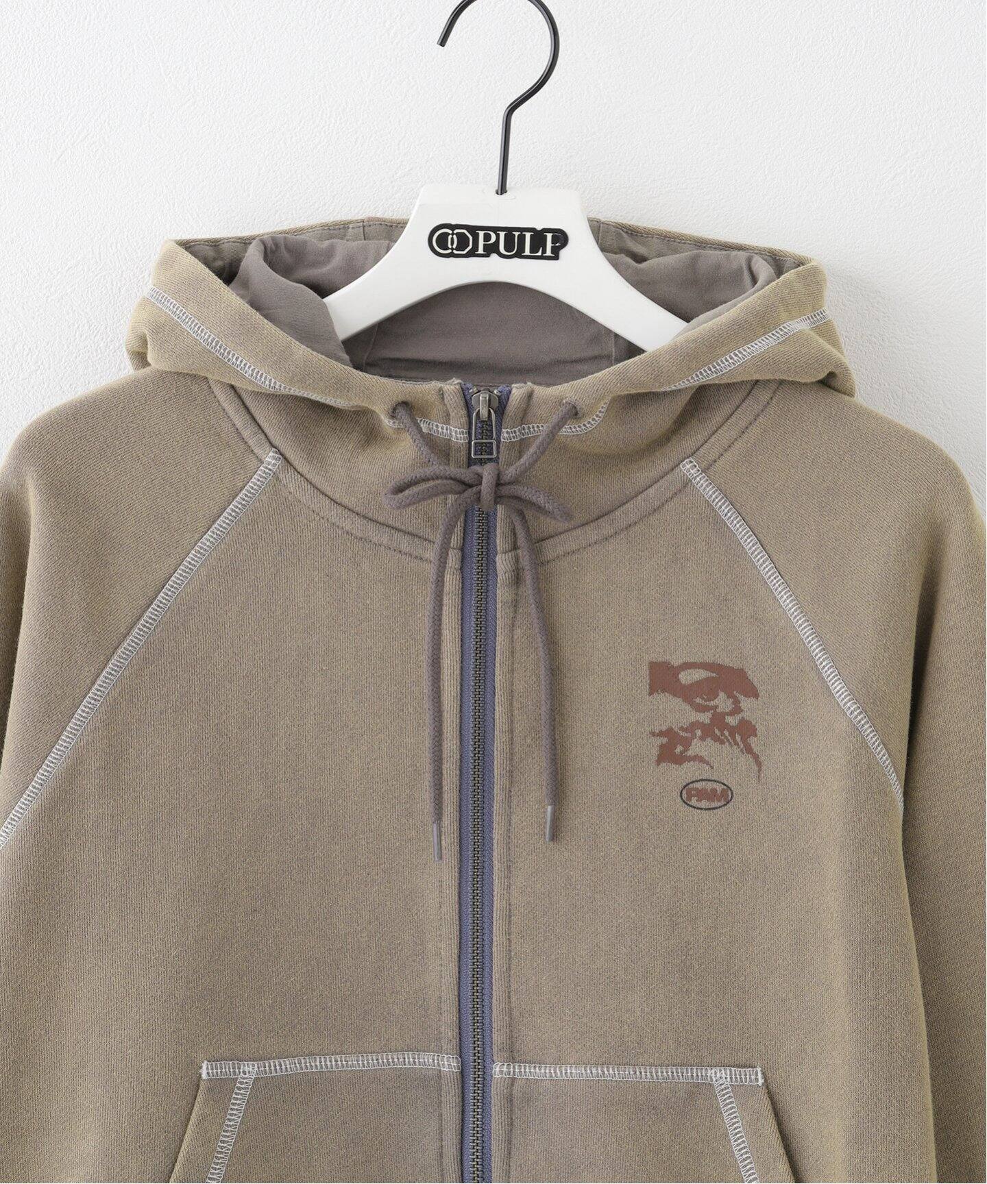 P.A.M. / パム】CHERRY MOON HOODED ZIP THRU SWEAT（パーカー