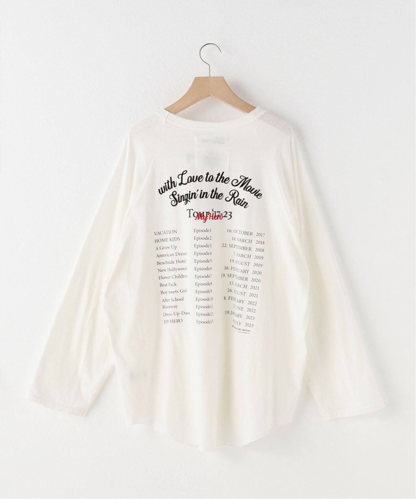 DAIRIKU / ダイリク】Tour Big Raglan Tee（Tシャツ／カットソー  