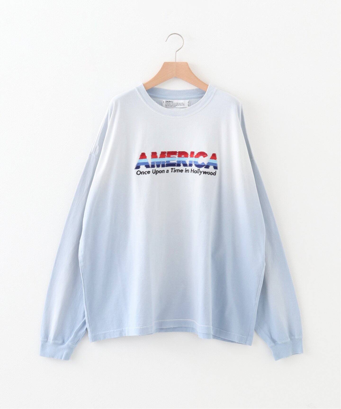 DAIRIKU / ダイリク】AMERICA Vintage Sunburn Tee（Tシャツ 