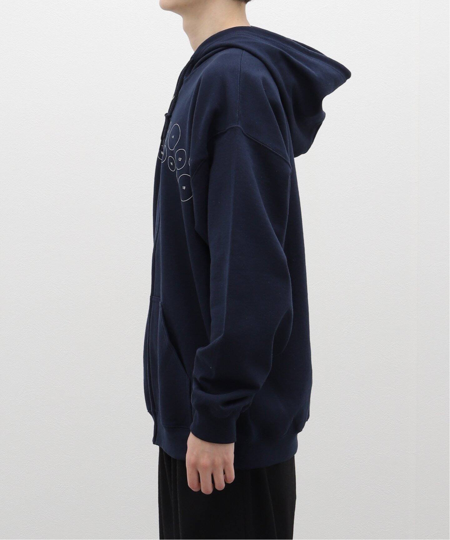 High Scream Center / ハイスクリームセンター】COLLEGE LOGO ZIP 