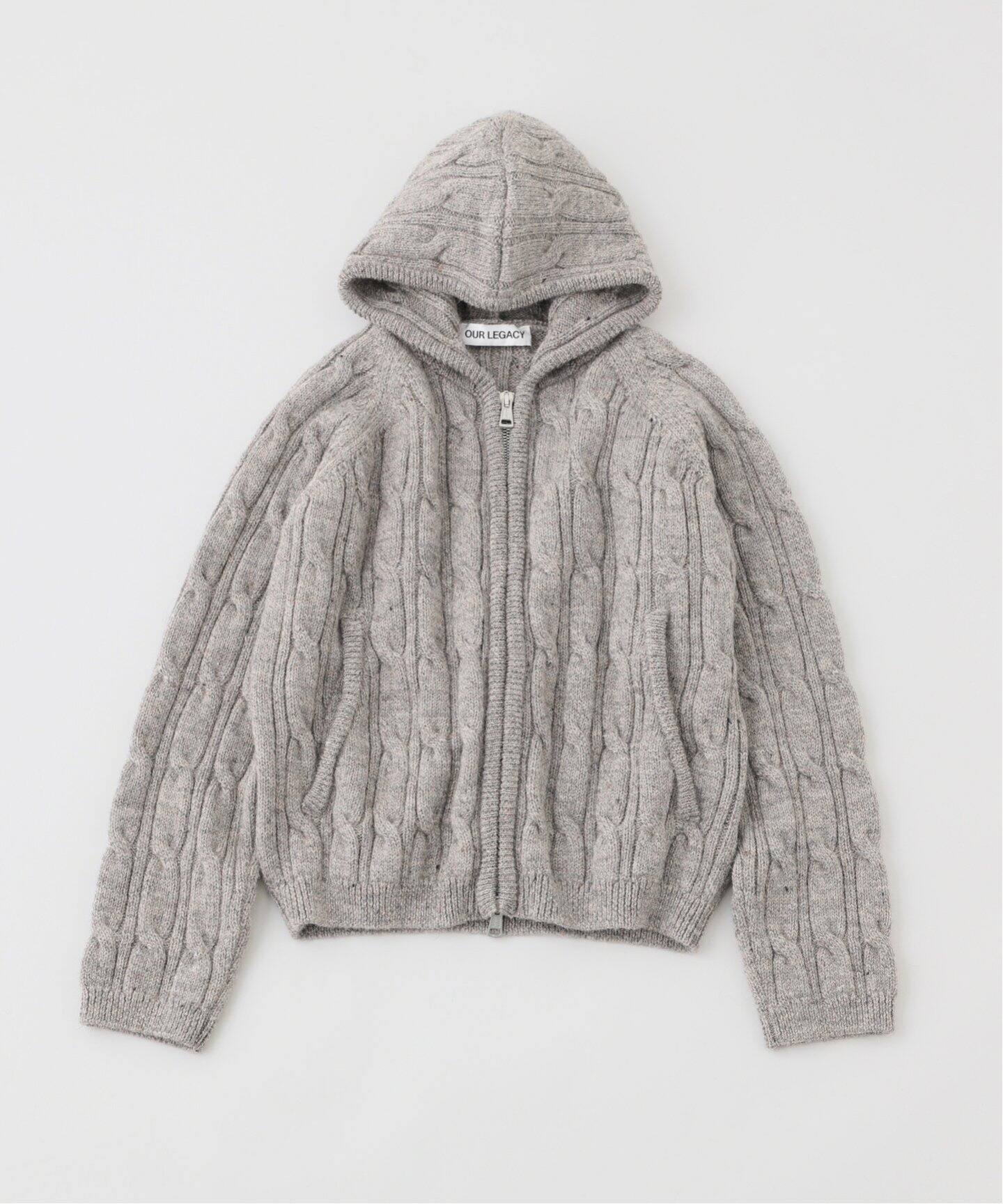 OUR LEGACY / アワーレガシー】LEVEL HOOD STABLE MELANGE ISL 