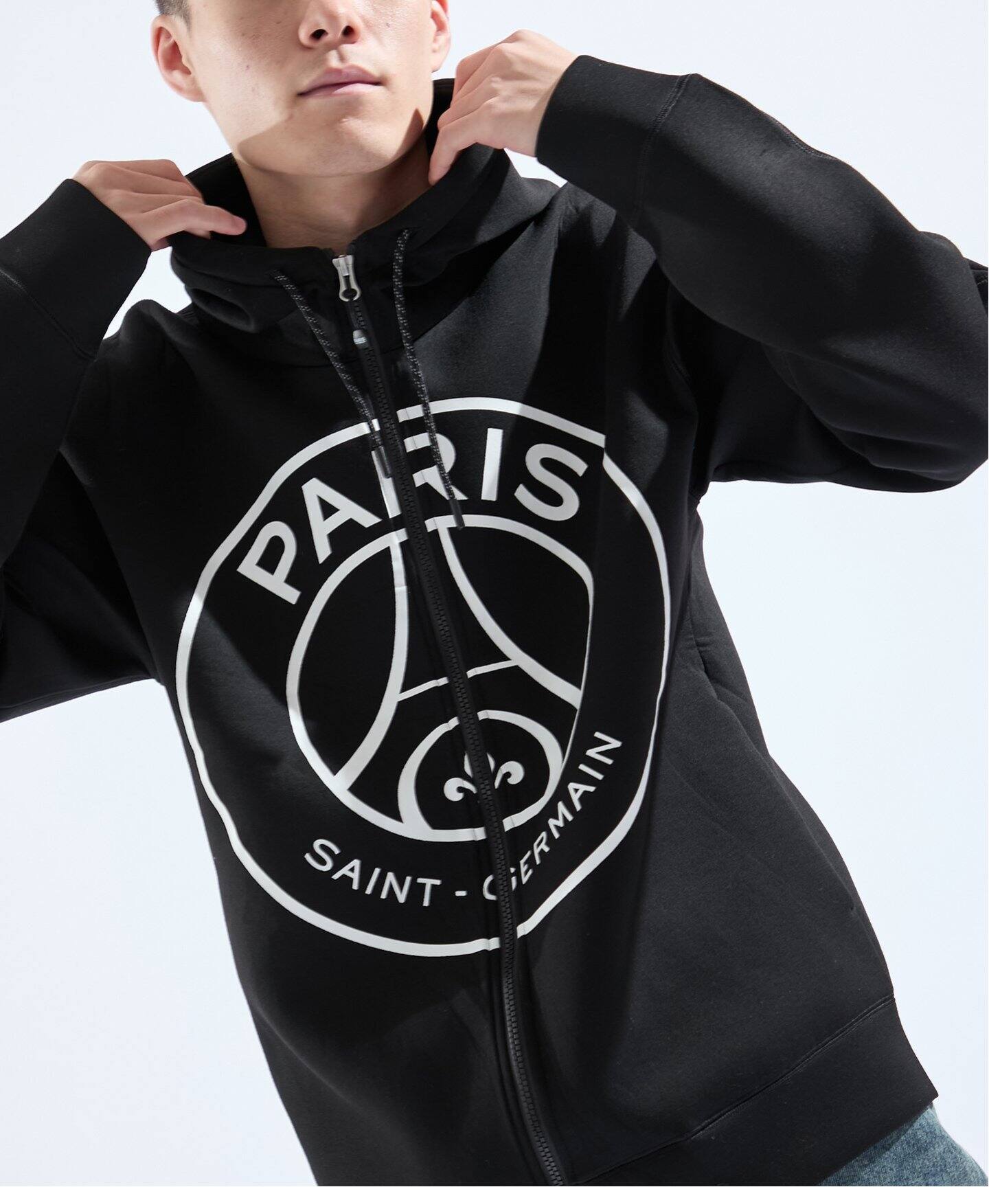 Paris Saint-Germain】ライトスウェット ジップパーカー（パーカー 