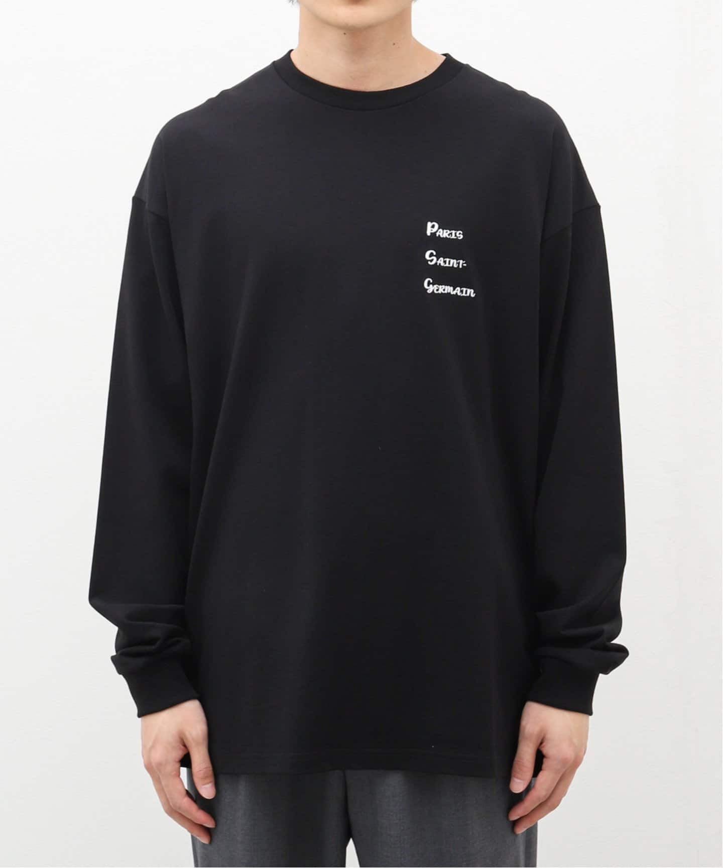 パリ・サンジェルマン ブラックTシャツ　2XL 定価¥9,020- Paris Saint-Germain / パリ・サン＝ジェルマン】 JP METALLIC
