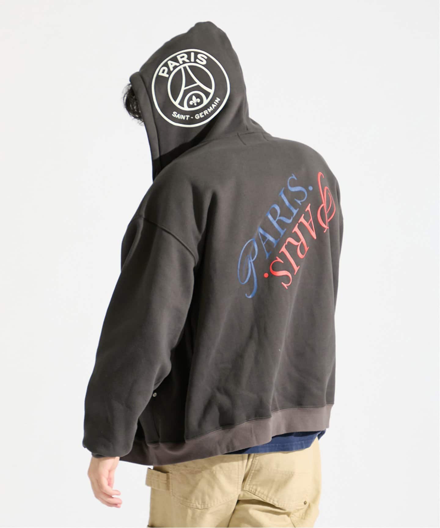 Paris Saint-Germain / パリ・サン＝ジェルマン】JP PARIS LOGO ZIP