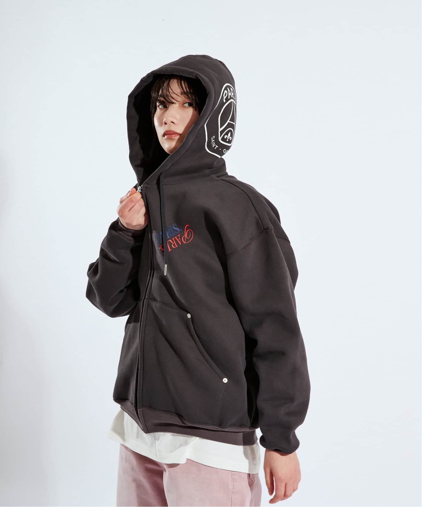 Paris Saint-Germain / パリ・サン＝ジェルマン】JP PARIS LOGO ZIP