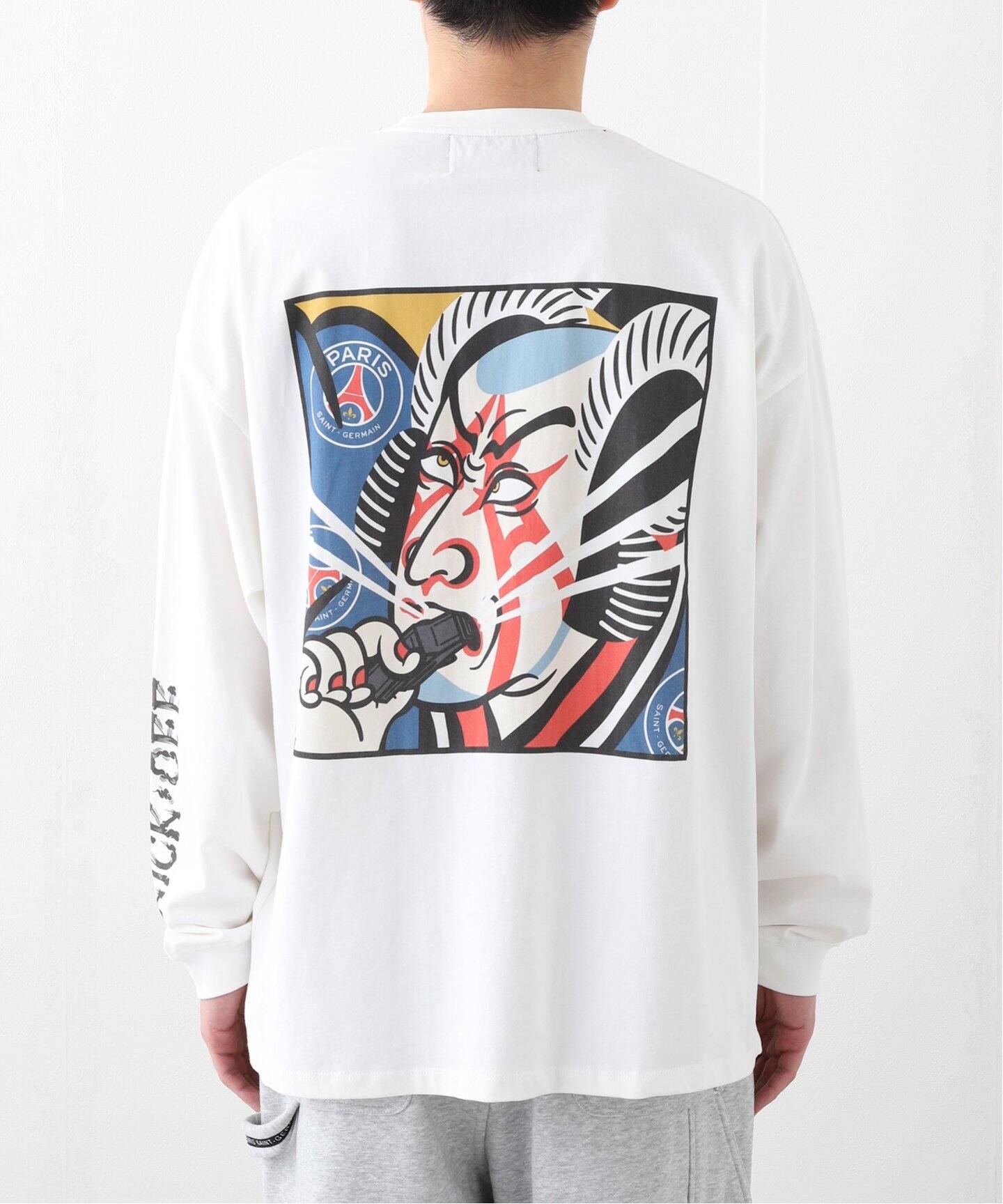 NAO YOSHIHARA * PSG】 KABUKI Long sleeve T-shirt（Tシャツ  