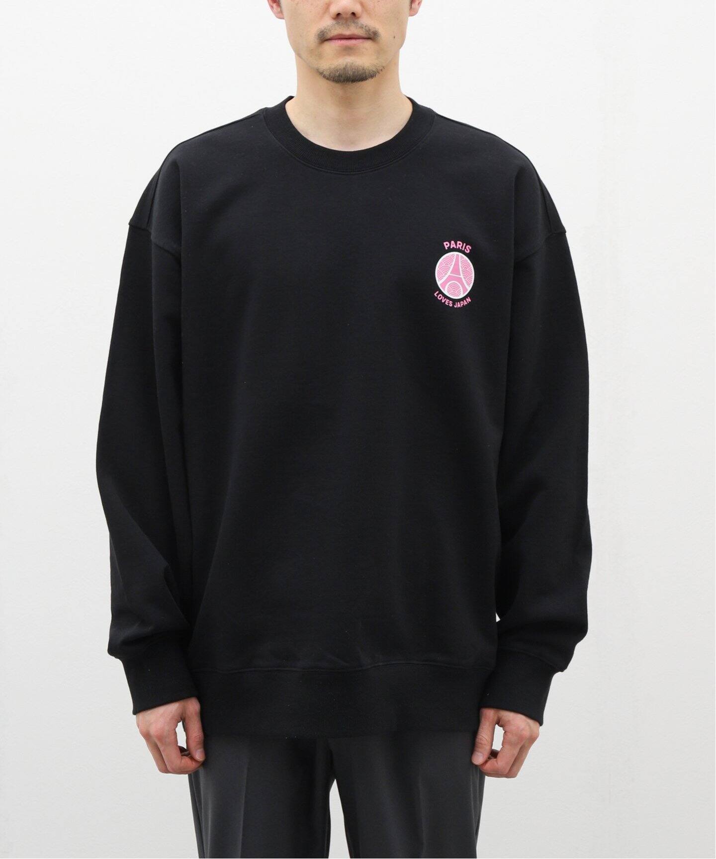 Poggy × Paris Saint-Germain】PSG PLJ SAKURA Crew neck sweatshirts 