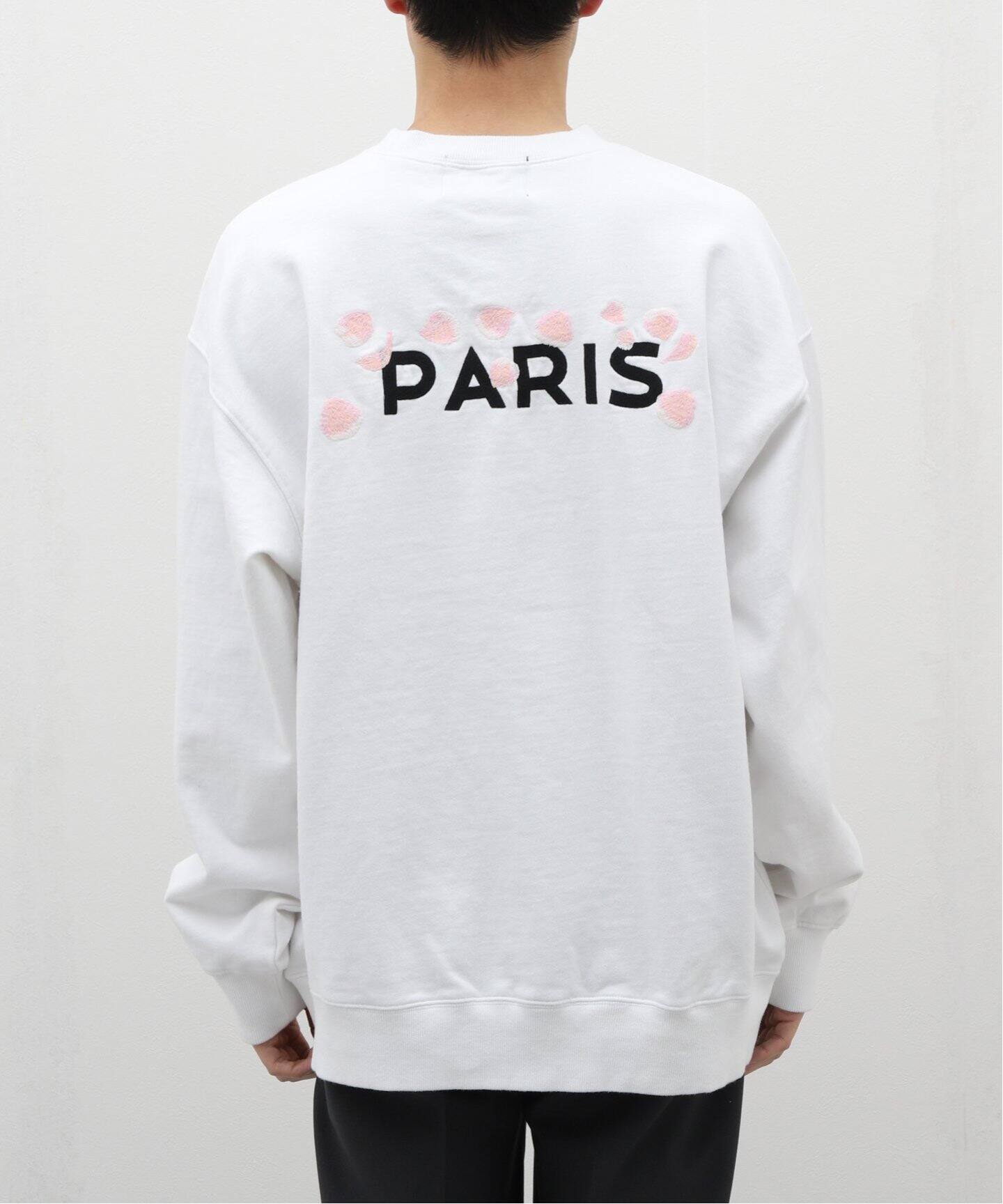 Poggy × Paris Saint-Germain】PSG PLJ PARIS Crew neck sweatshirts 