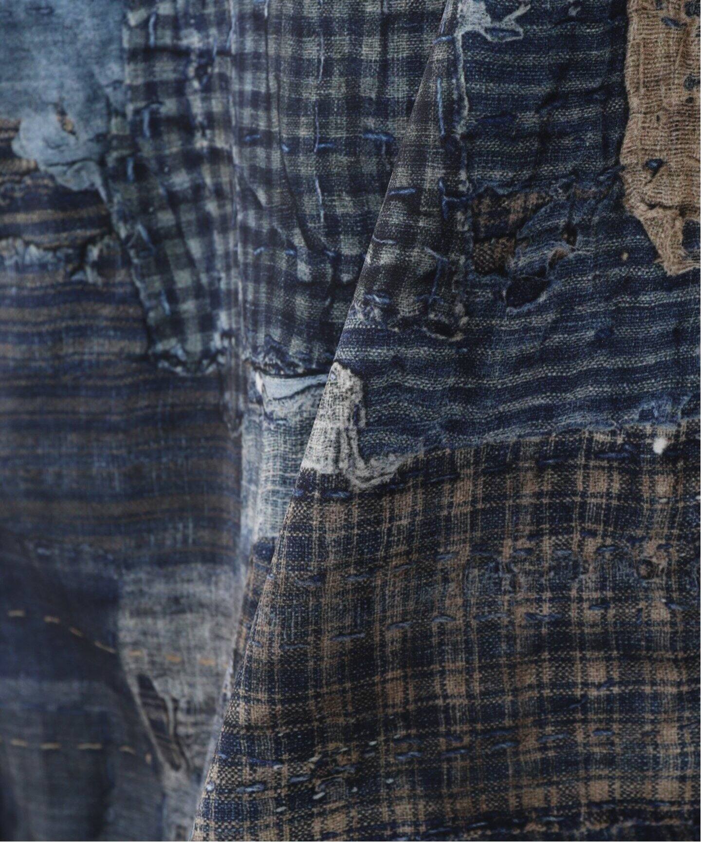 【極美品】パリ・サンジェルマン PLJ BORO PRINTED PIATE Ｍ 極美品】パリ・サンジェルマン PLJ BORO PRINTED PIATE M