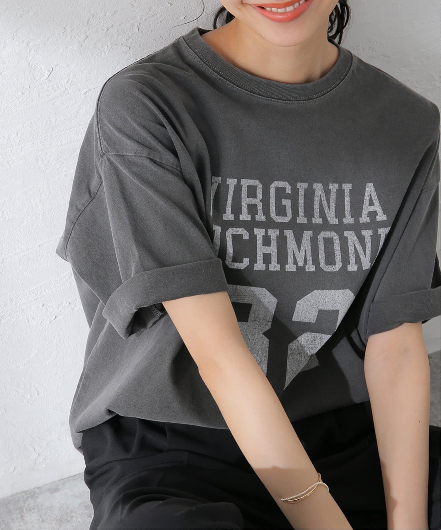 Kings ロゴピグメントTシャツ ジャーナルスタンダードレサージュ