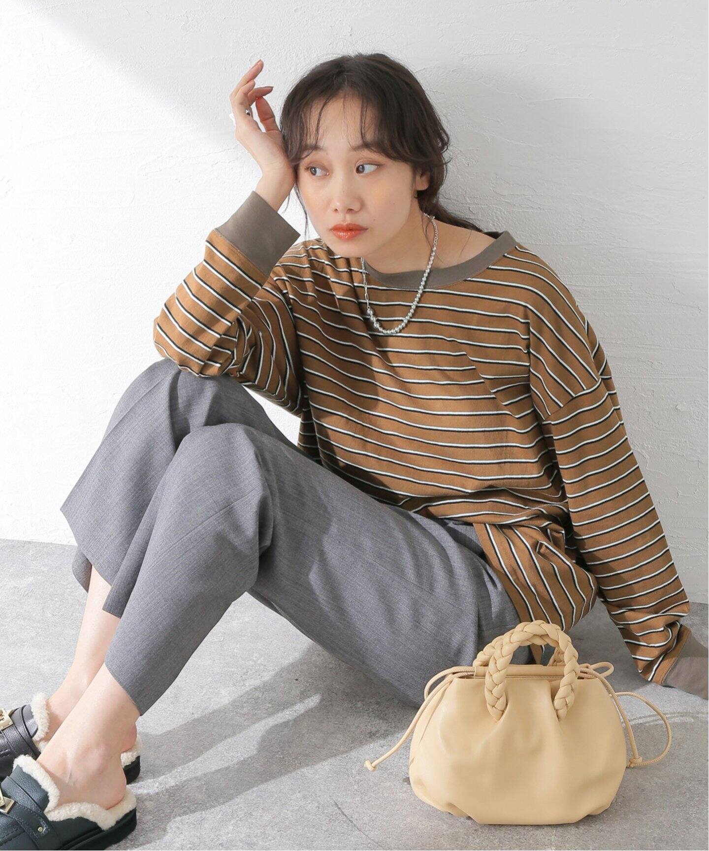 ランダムボーダープルオーバー（Tシャツ／カットソー）｜JOURNAL