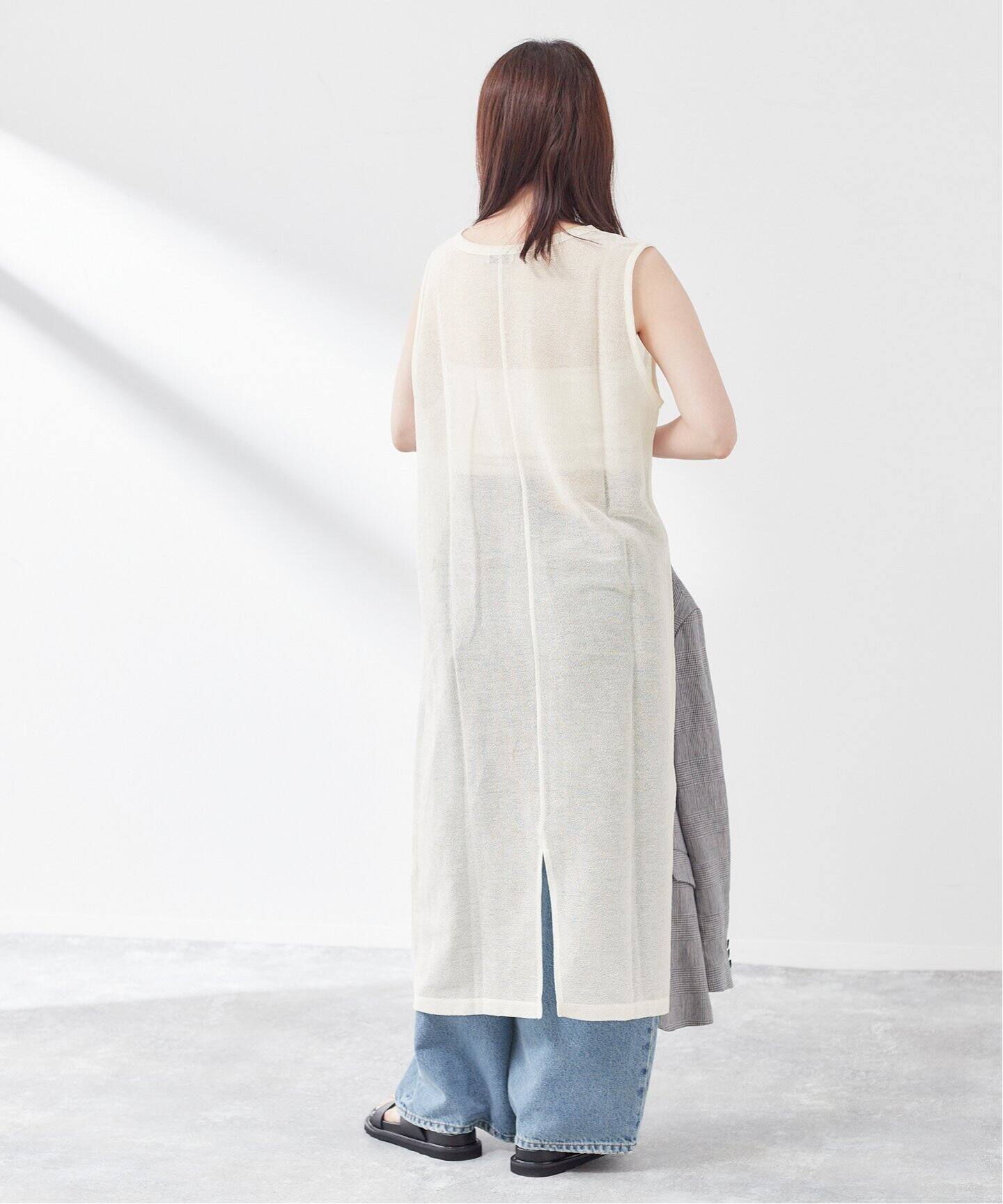 メッシュノースリワンピース（ワンピース）｜JOURNAL STANDARD L 
