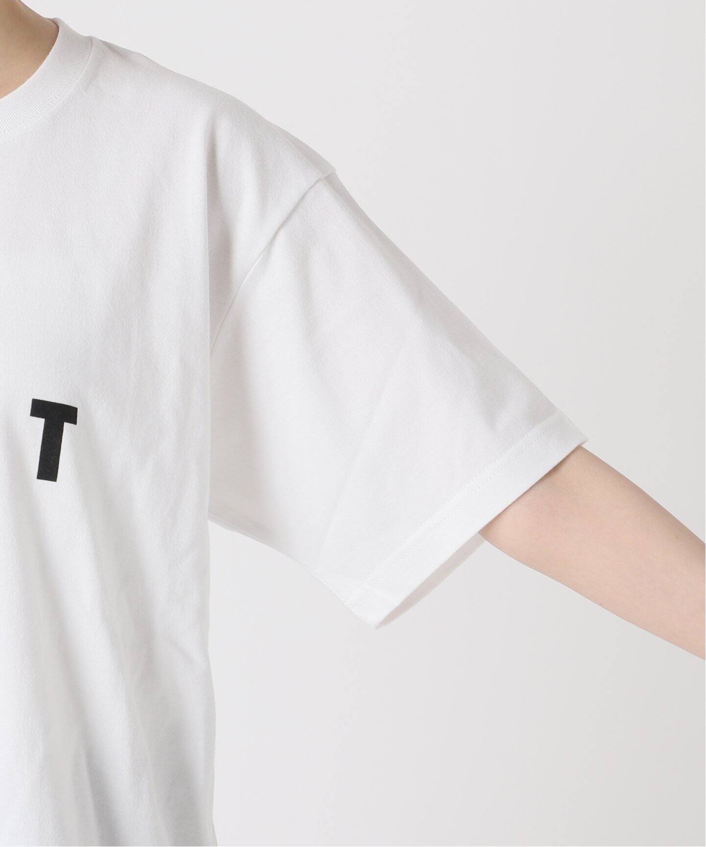 ジャーナルスタンダードレサージュDUBプリント グレーTシャツ 別注》POET MEETS DUBWISE FACT Tシャツ（Tシャツ／カットソー