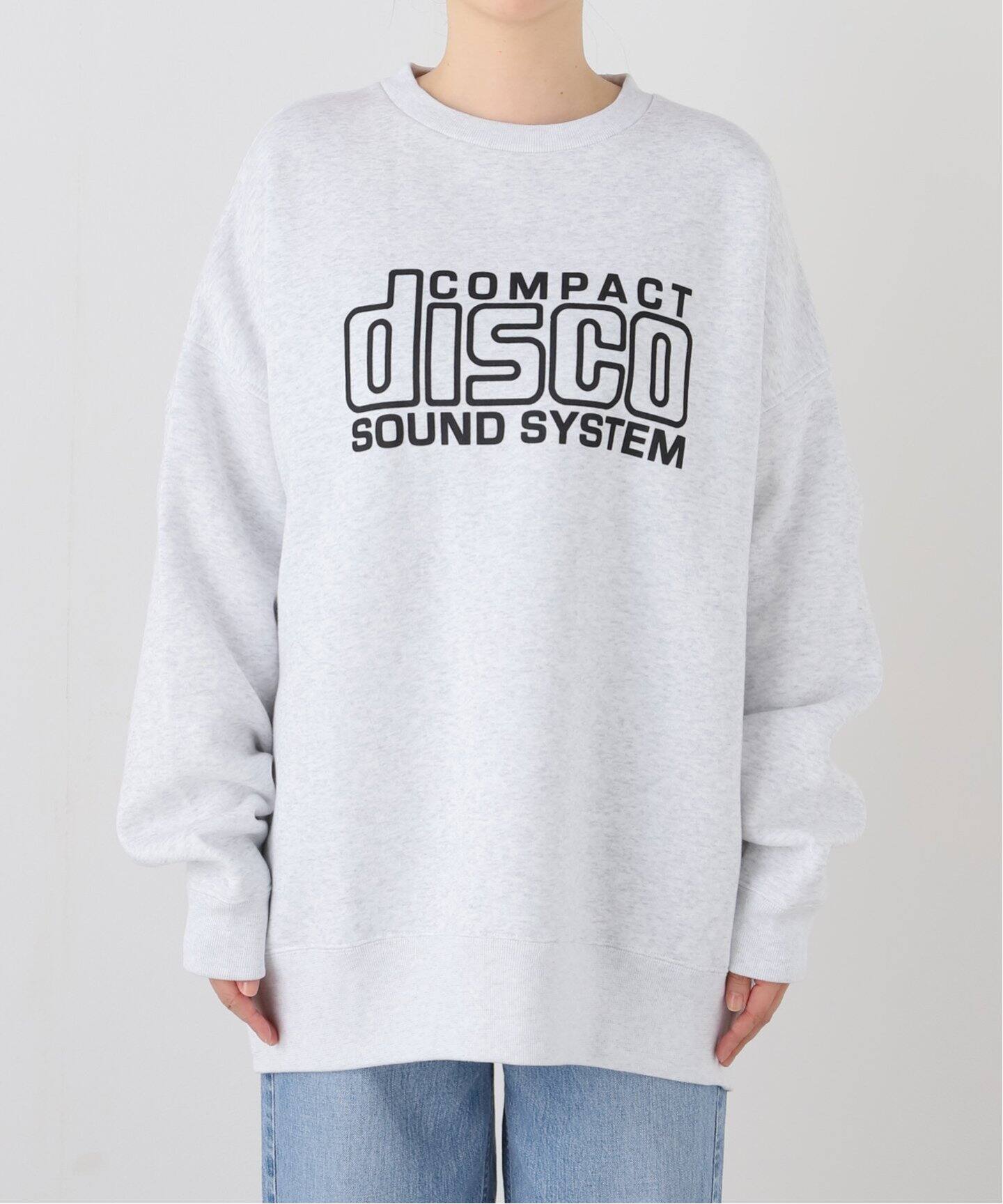 ISNESS MUSIC/イズネス ミュージック】C DISCO SWEATSHIRT：スウェット 