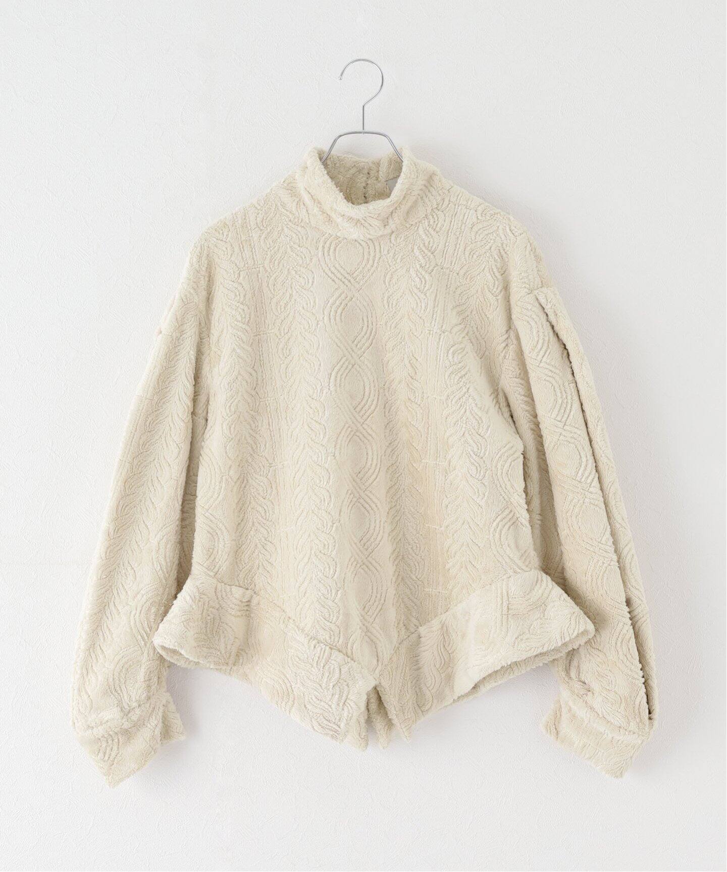 FUMIE TANAKA(フミエタナカ)】fisher fur p/o：カットソー（Tシャツ  