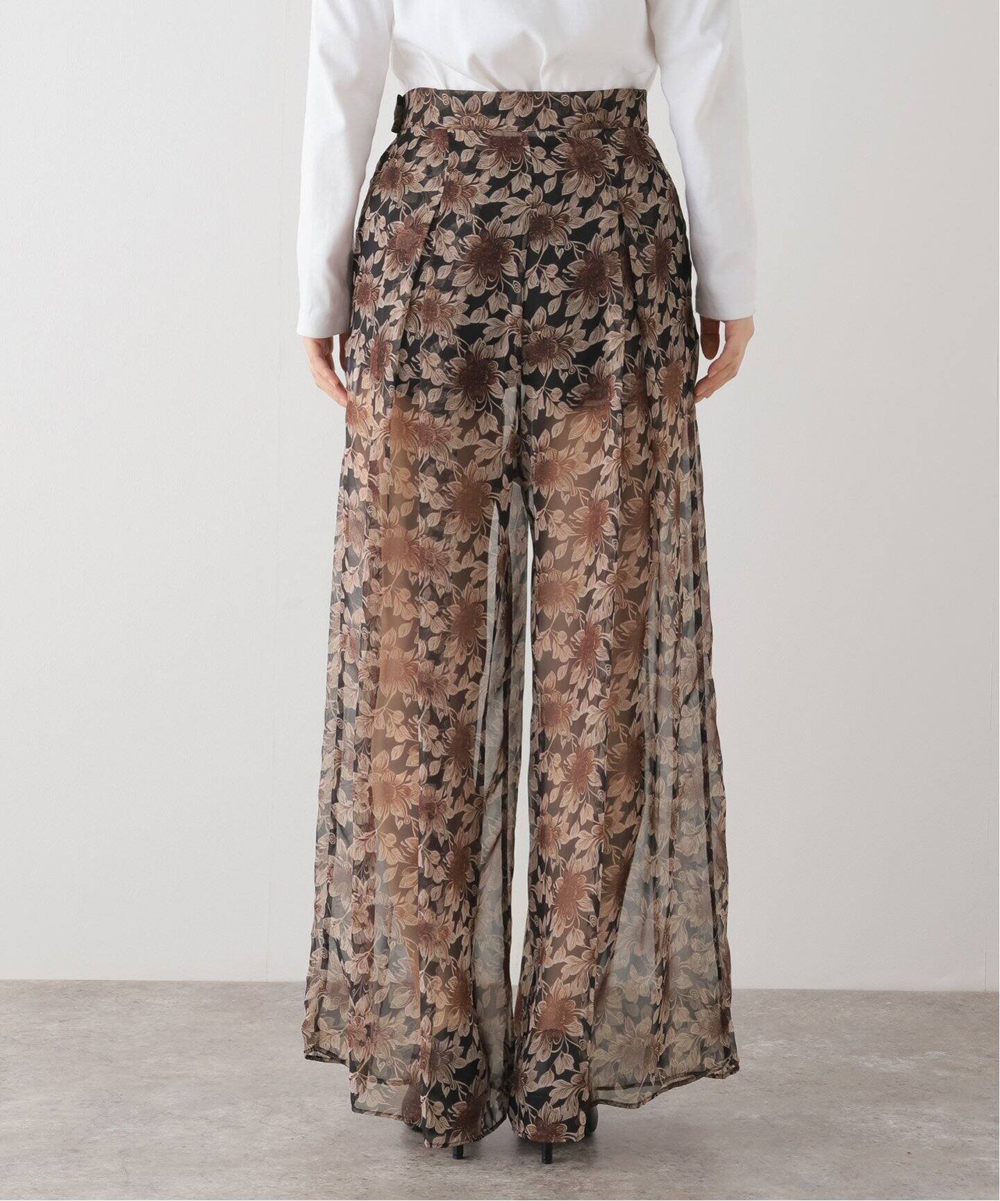 FUMIE TANAKA(フミエタナカ)】print over pa：パンツ（その他パンツ  