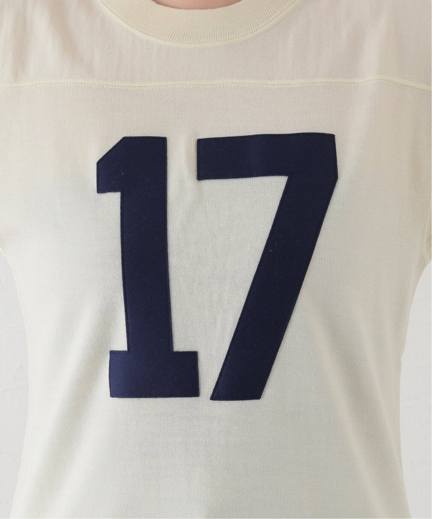 INSCRIRE /アンスクリア】Football Tee：カットソー（Tシャツ 