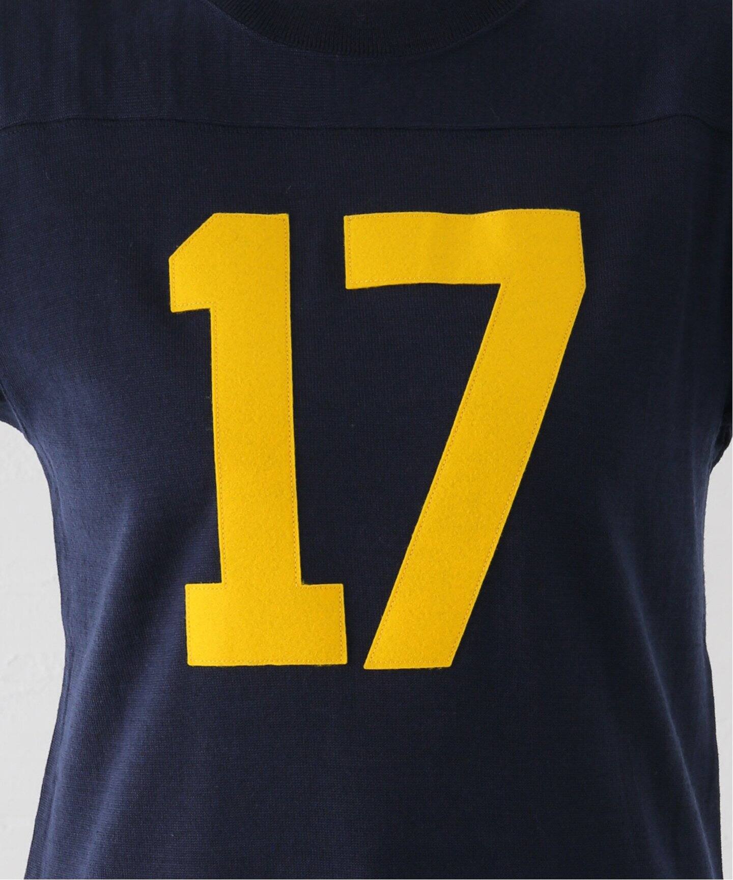 INSCRIRE /アンスクリア】Football Tee：カットソー（Tシャツ 