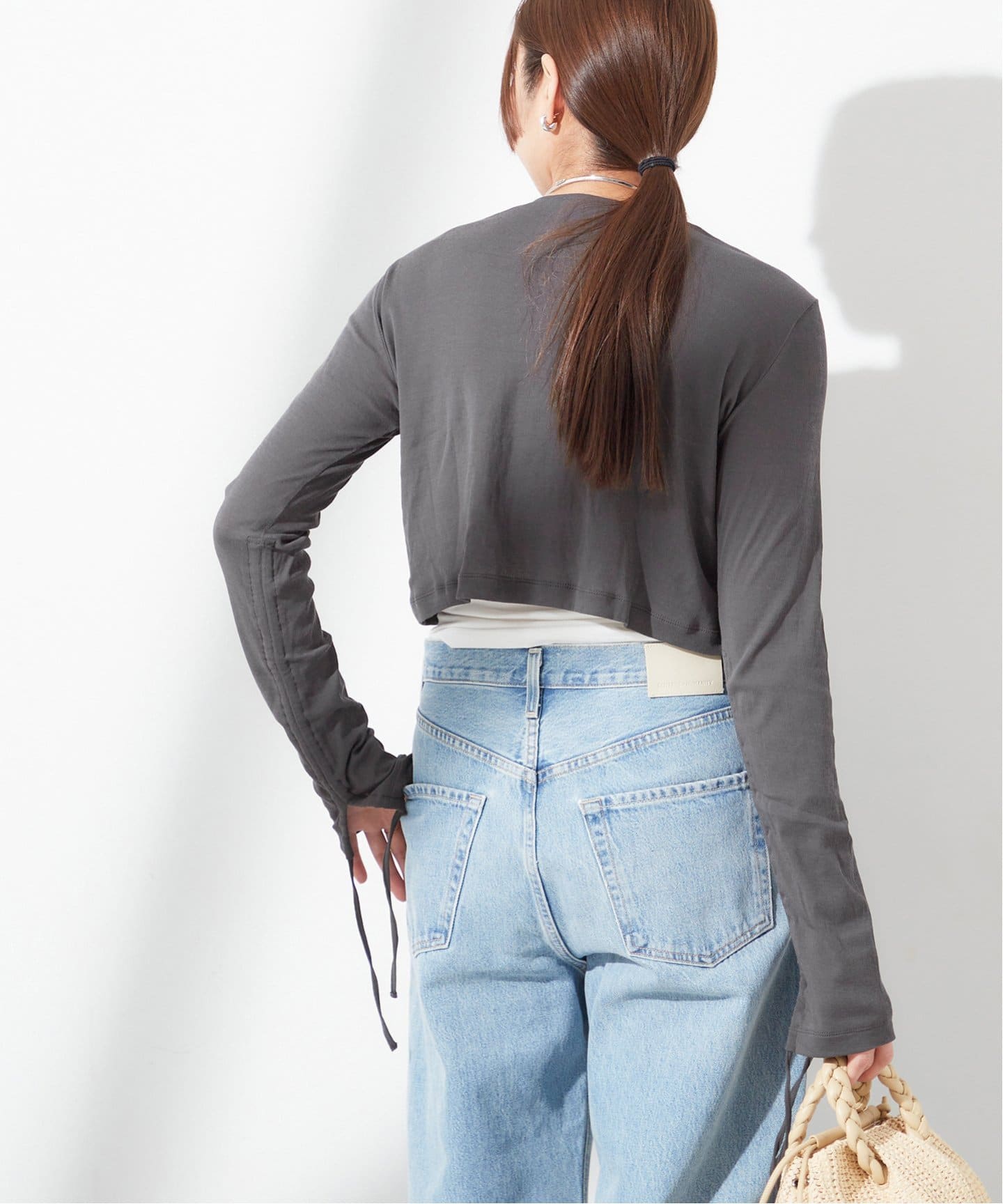 「journal standard L'essage」 カーディガン - グレー レディース SANA/サナ】CARDIGAN：カーディガン（カーディガン）｜JOURNAL