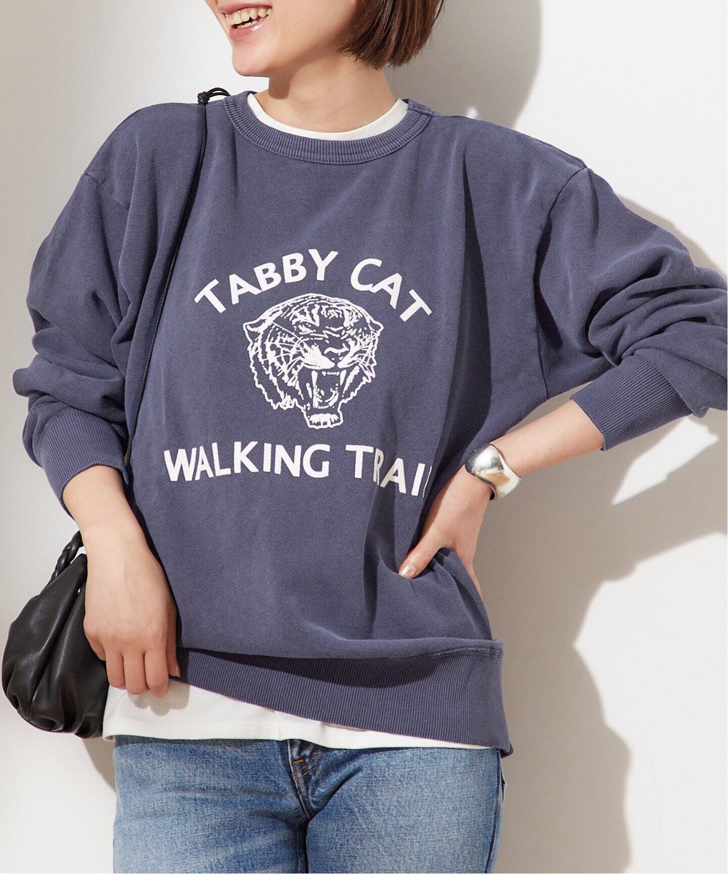 追加2》【MIXTA/ミクスタ】TABBY CAT WALKKING TRAIL CN SWEAT  