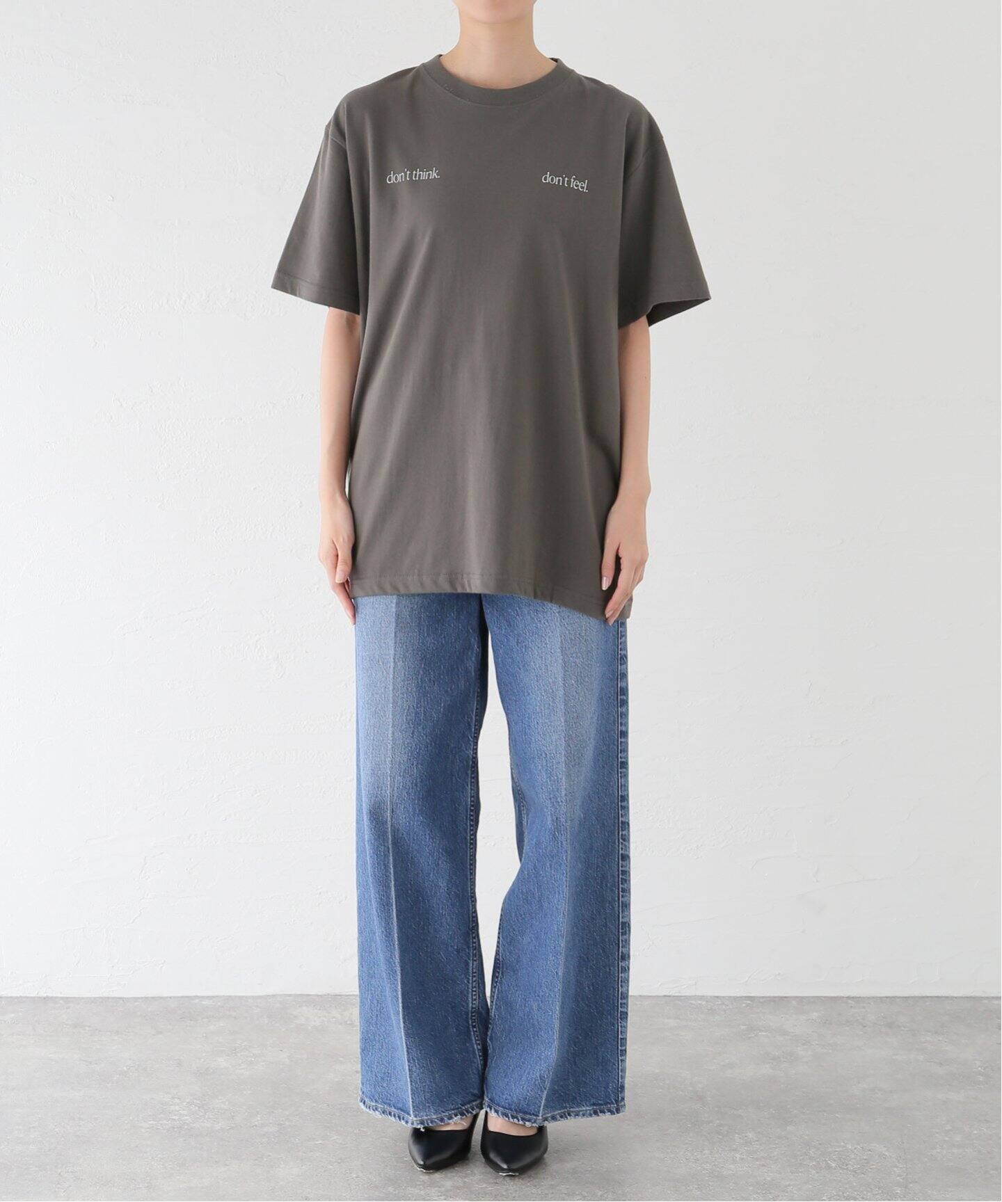 別注》【SKIN/スキン】dont think T-SHIRTS：Tシャツ（Tシャツ