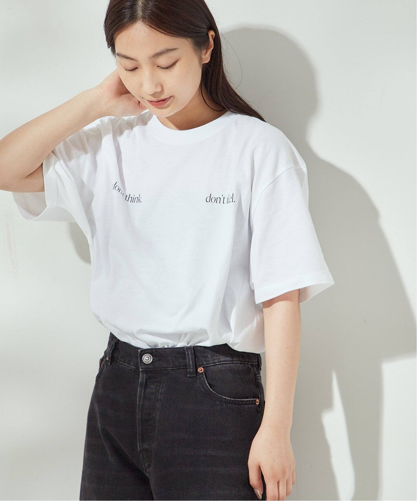 別注》【SKIN/スキン】dont think T-SHIRTS：Tシャツ（Tシャツ 