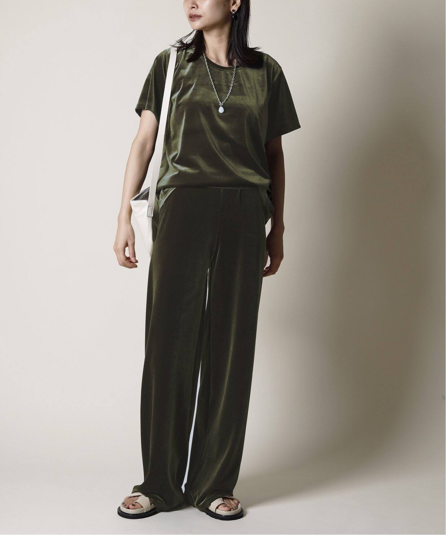 SIMONE WILD/シモーネ ワイルド】VELVET T-SHIRTS：Tシャツ（Tシャツ 