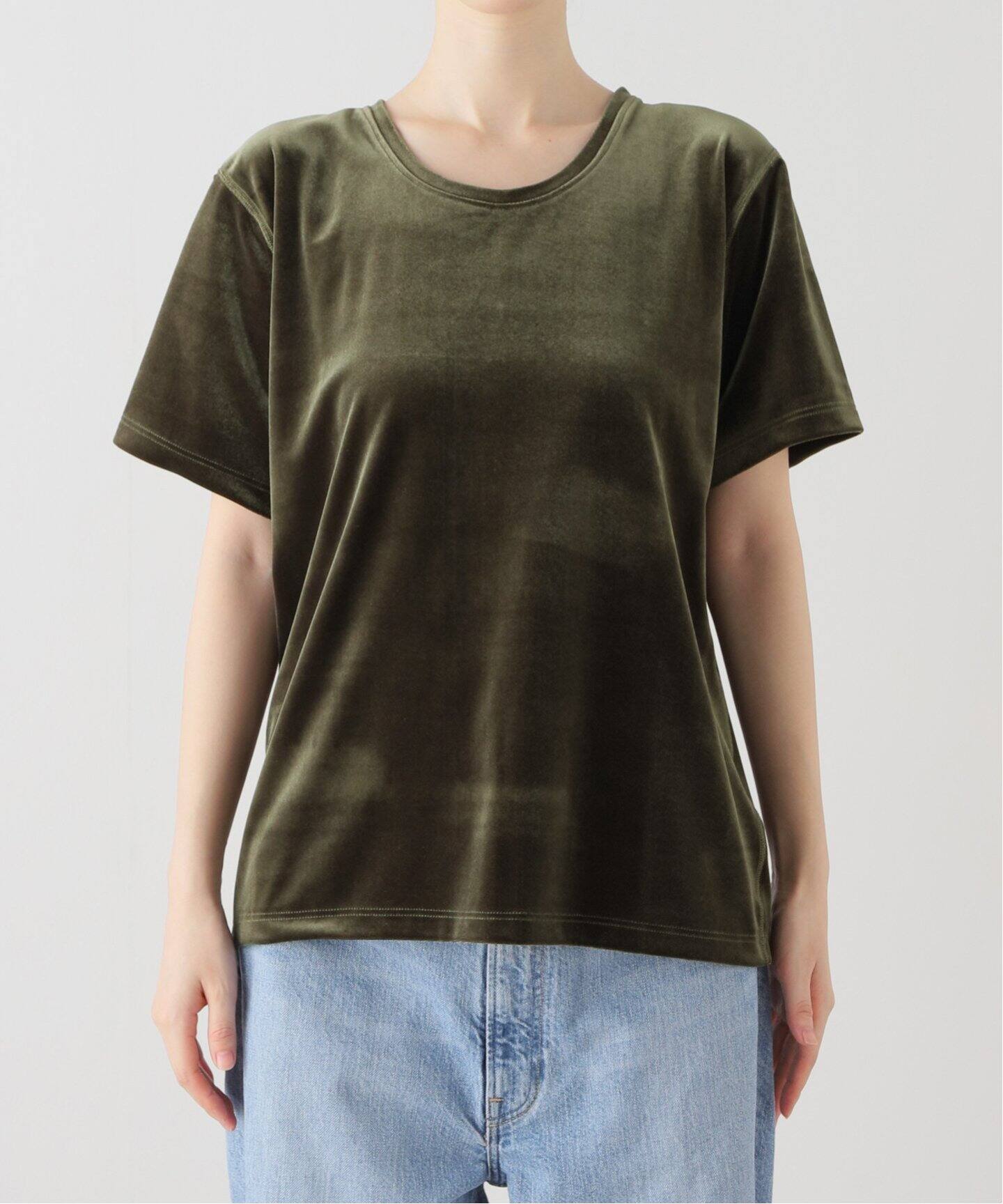 SIMONE WILD/シモーネ ワイルド】VELVET T-SHIRTS：Tシャツ（Tシャツ