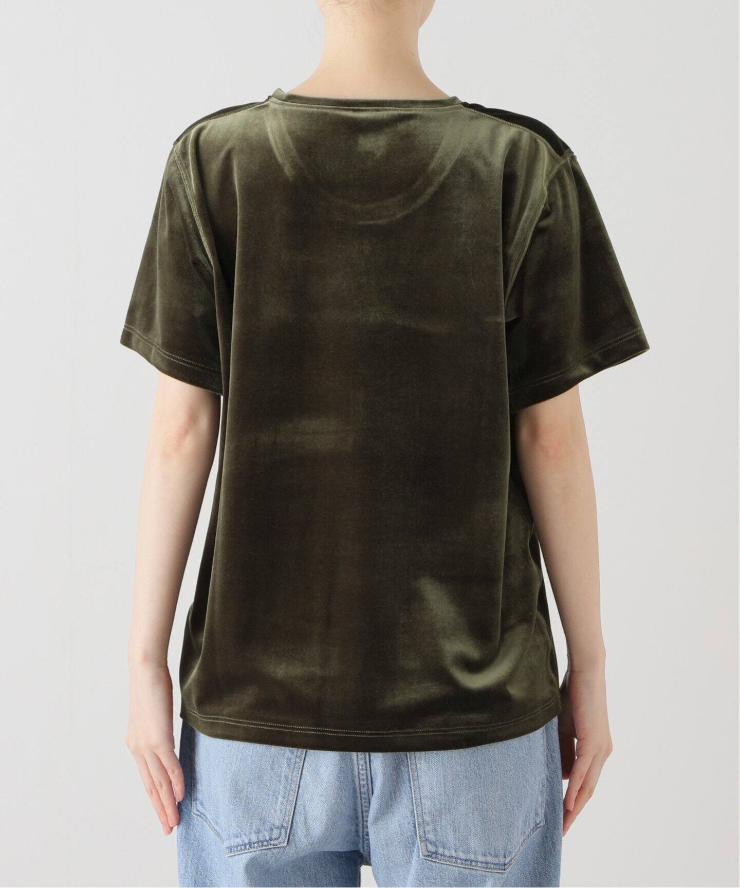 SIMONE WILD/シモーネ ワイルド】VELVET T-SHIRTS：Tシャツ（Tシャツ 