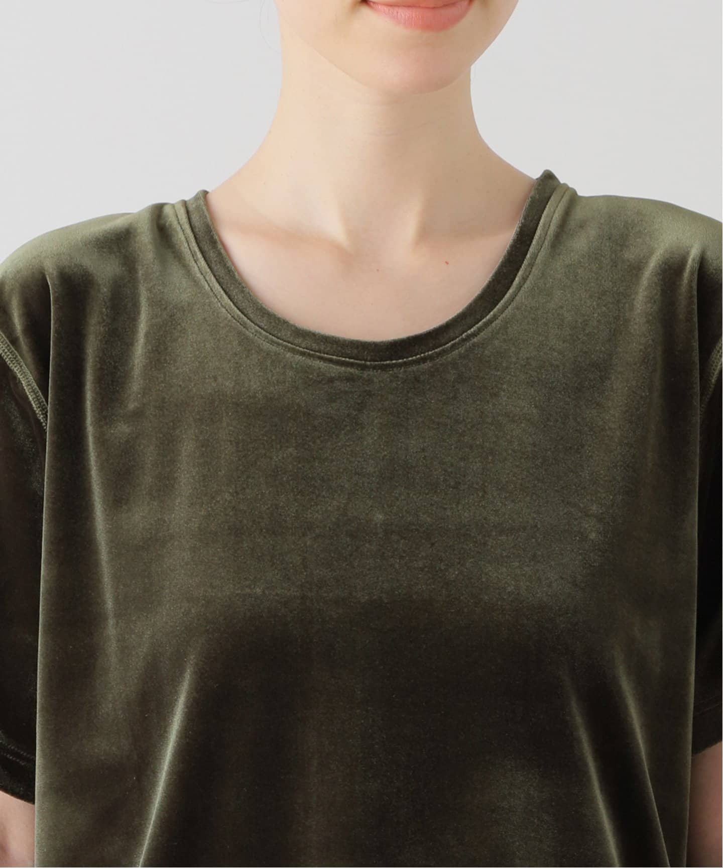 SIMONE WILD/シモーネ ワイルド】VELVET T-SHIRTS：Tシャツ（T