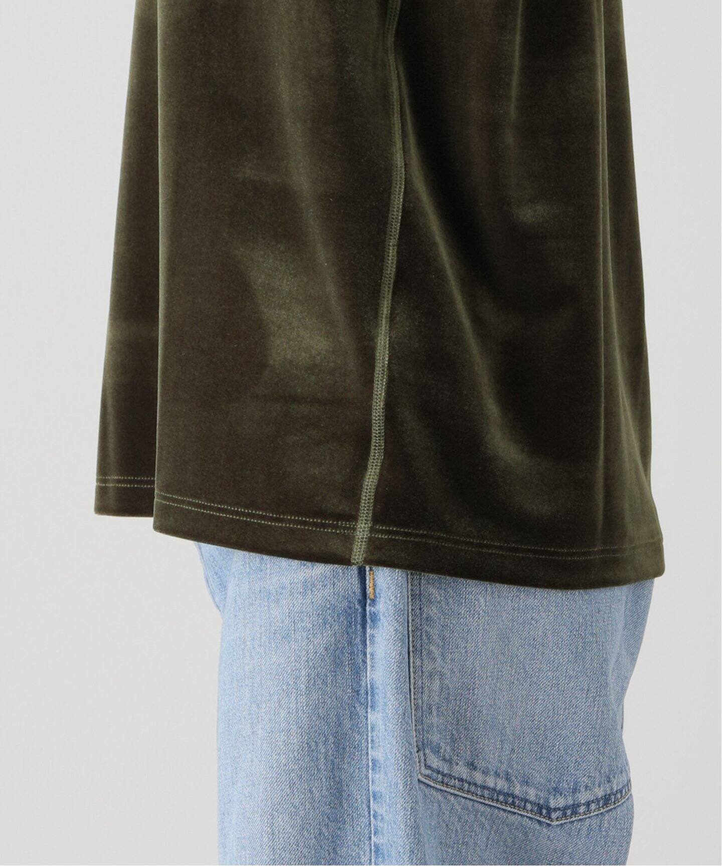クラシック SIMONE WILD/シモーネ ワイルド】VELVET T-SHIRTS：Tシャツ（T トップス