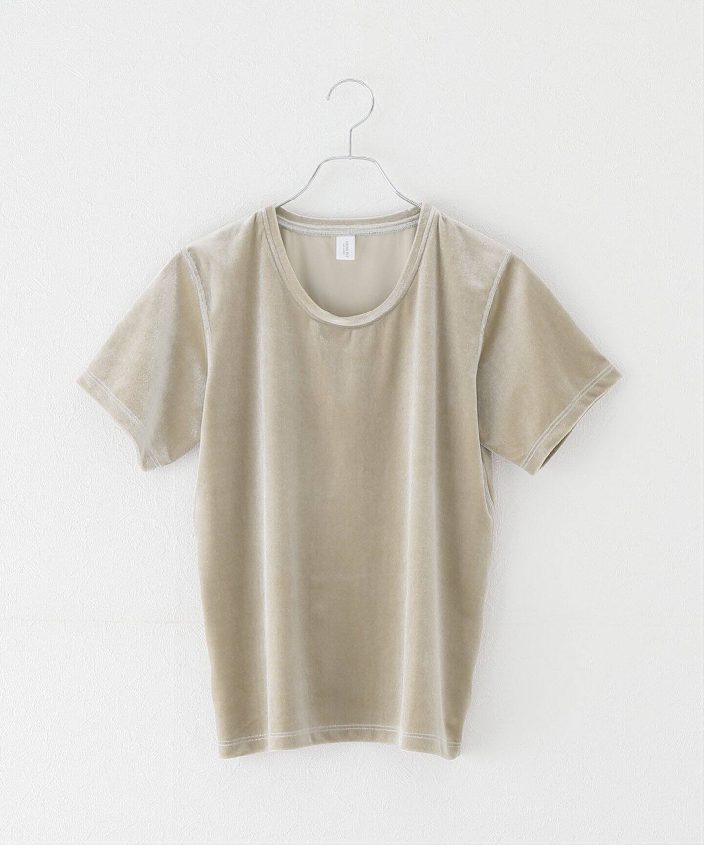 SIMONE WILD/シモーネ ワイルド】VELVET T-SHIRTS：Tシャツ（Tシャツ 