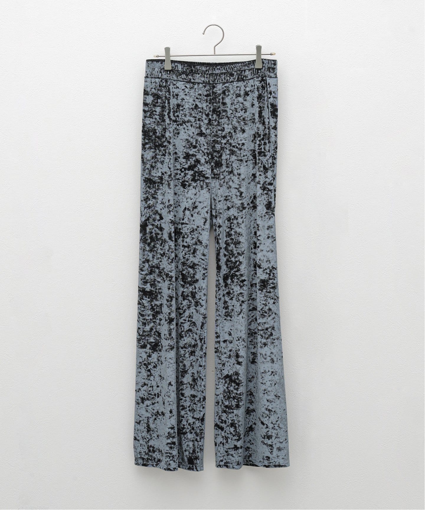 SIMONE WILD/シモーネ ワイルド】HAMMERED VELVET COZY PANTS