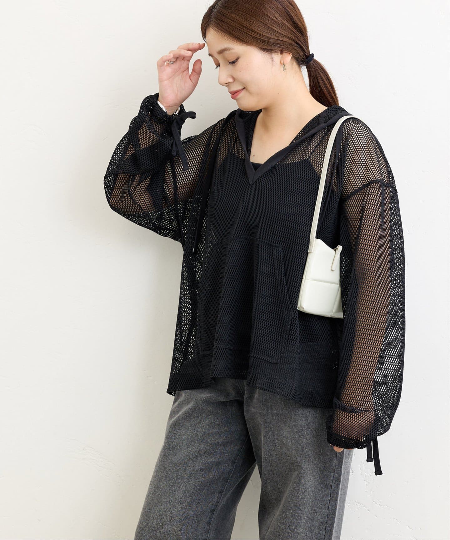 追加》メッシュフーディ（Tシャツ／カットソー）｜JOURNAL