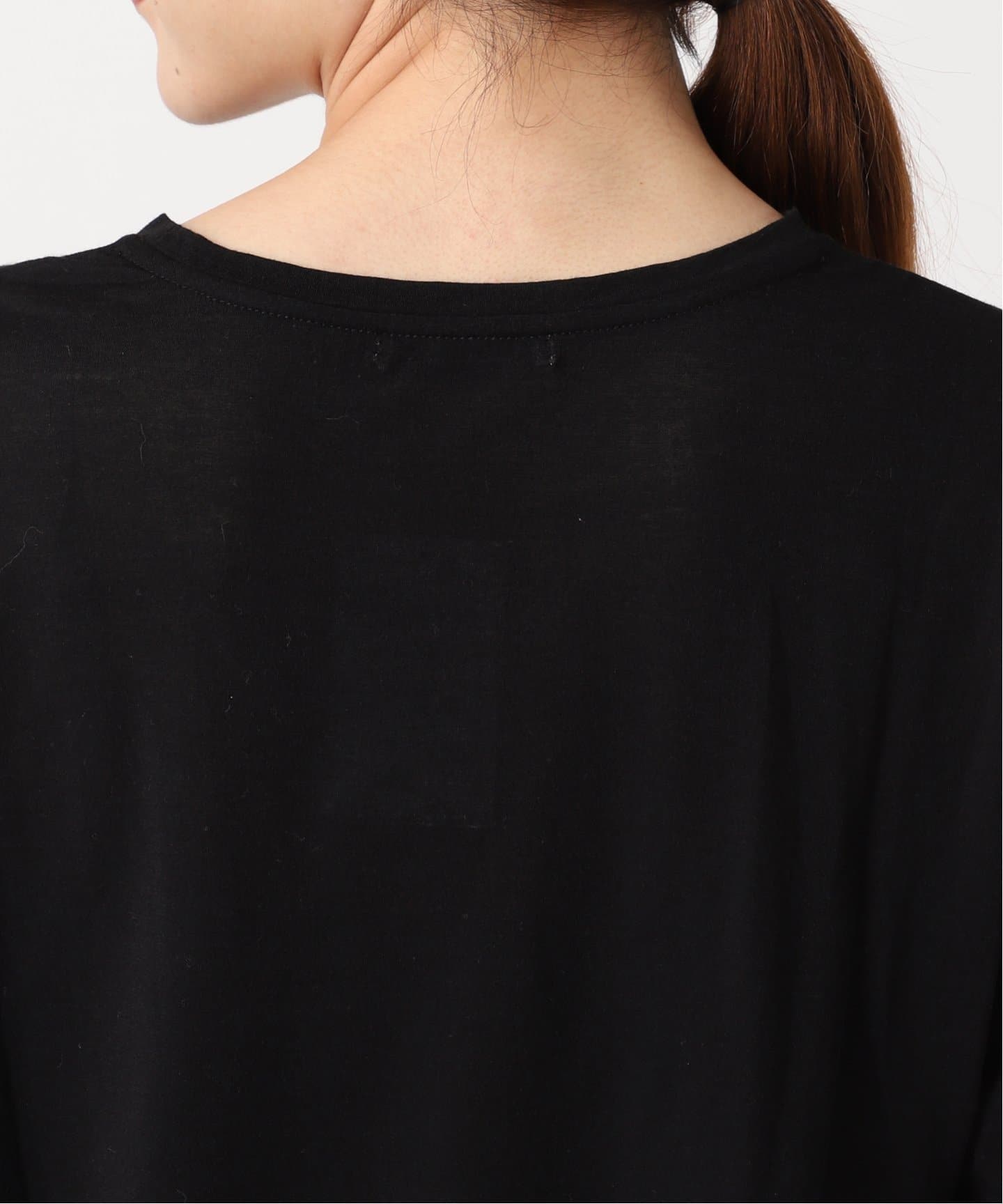 追加》クルーネックシアーロングTシャツ（Tシャツ／カットソー