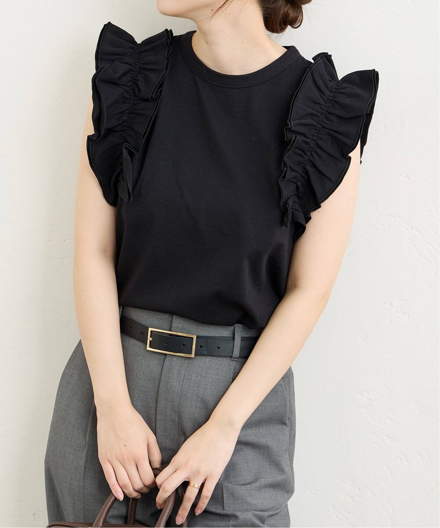 フリルスリーブカットソー（Tシャツ／カットソー）｜JOURNAL STANDARD 
