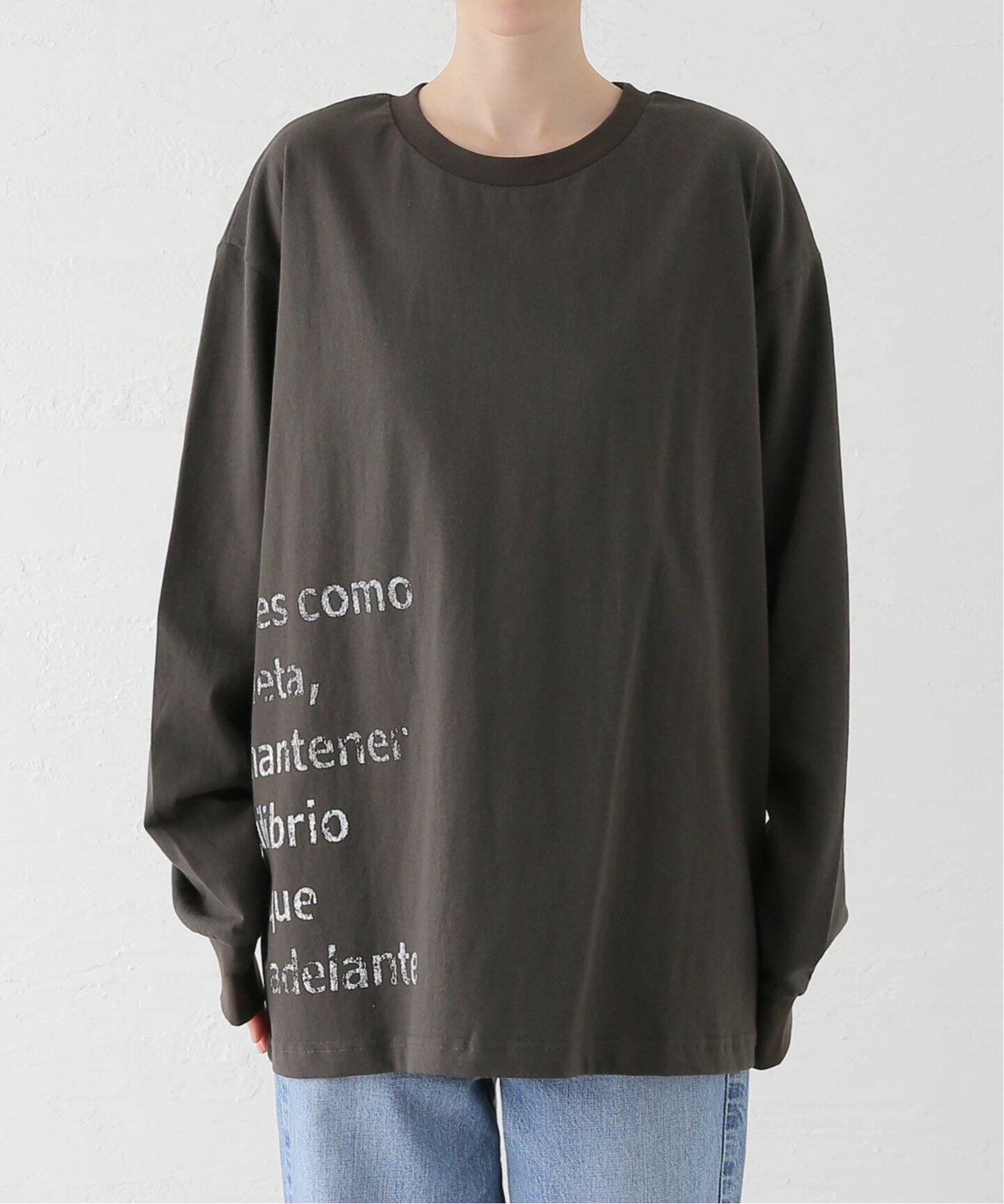 ビッグプリントロングTee（Tシャツ／カットソー）｜JOURNAL STANDARD 