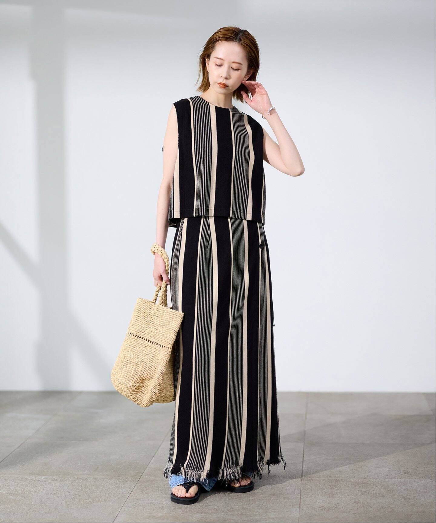 ラッセルストライプスカート（その他スカート）｜JOURNAL STANDARD  