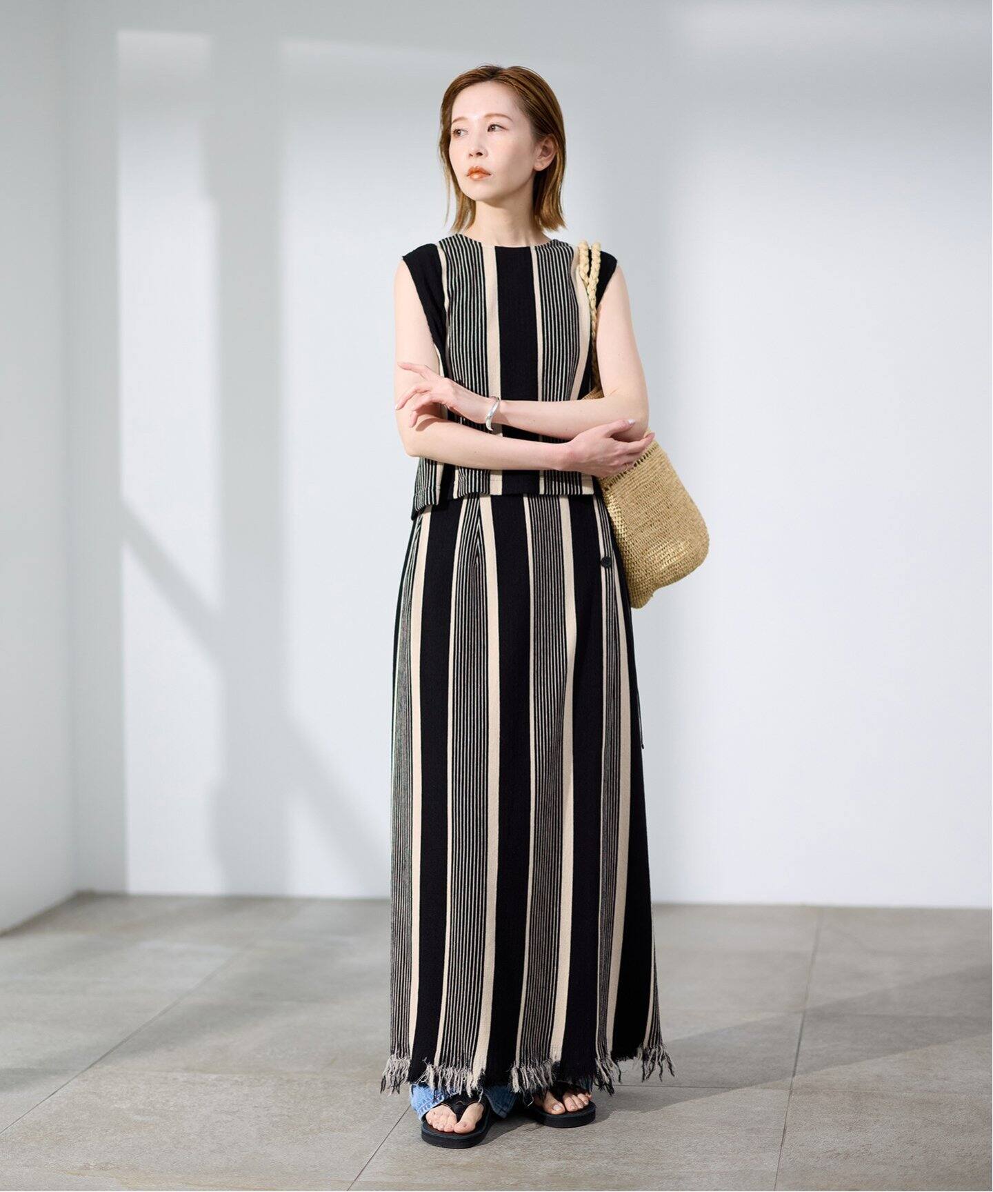 ラッセルストライプスカート（その他スカート）｜JOURNAL STANDARD  