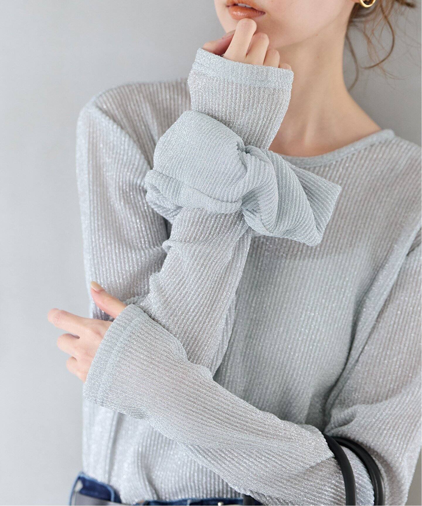 ラメリブシュシュツキプルオーバー（Tシャツ／カットソー）｜JOURNAL 