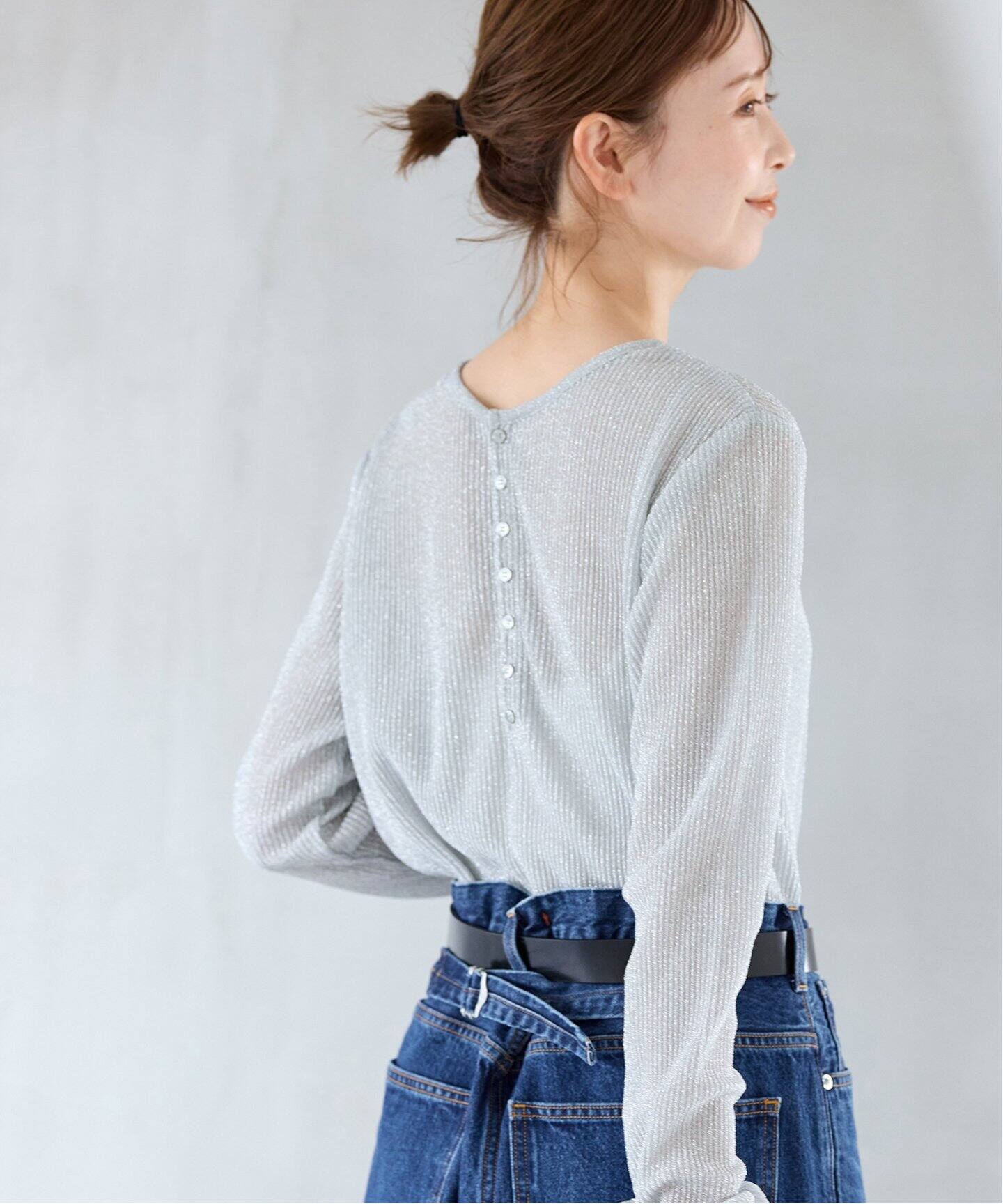 ラメリブシュシュツキプルオーバー（Tシャツ／カットソー）｜JOURNAL 