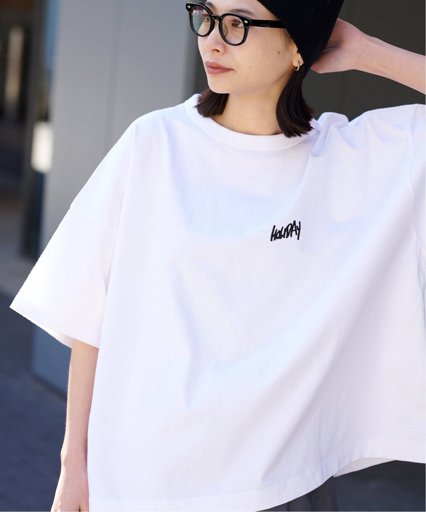 【状態◯】JOURNAL×HOLIDAY×CHAMPION　ラグランTシャツ　黒 追加》【CHAMPION×JOURNAL STANDARD by HOLIDAY】 Tシャツ（T