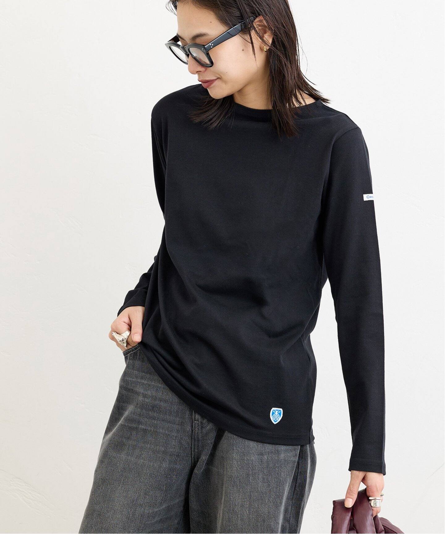 ORCIVAL/オーシバル】 40/2 JERSEY L/S OR-C0137（Tシャツ／カットソー  