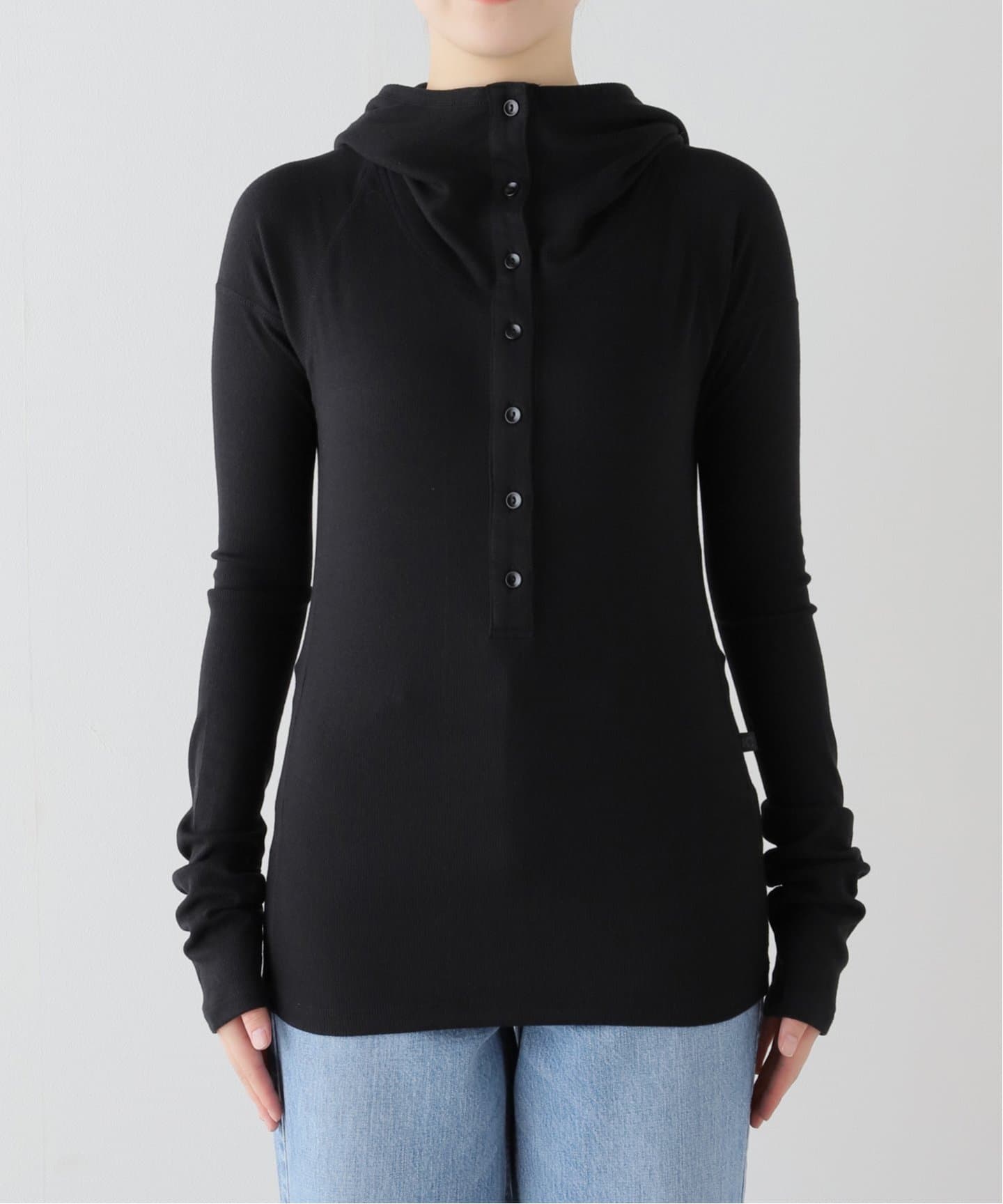 【LOW CLASSIC/ロウ・クラシック】BUTTON UP HOODIE LOW CLASSIC